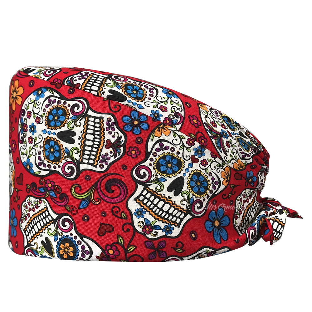 Enfermera sombrero conejo lindo patrón de dibujos animados europeo y americano Venta caliente doctor trabajo sombrero a prueba de polvo tapa quirúrgica AliExpress