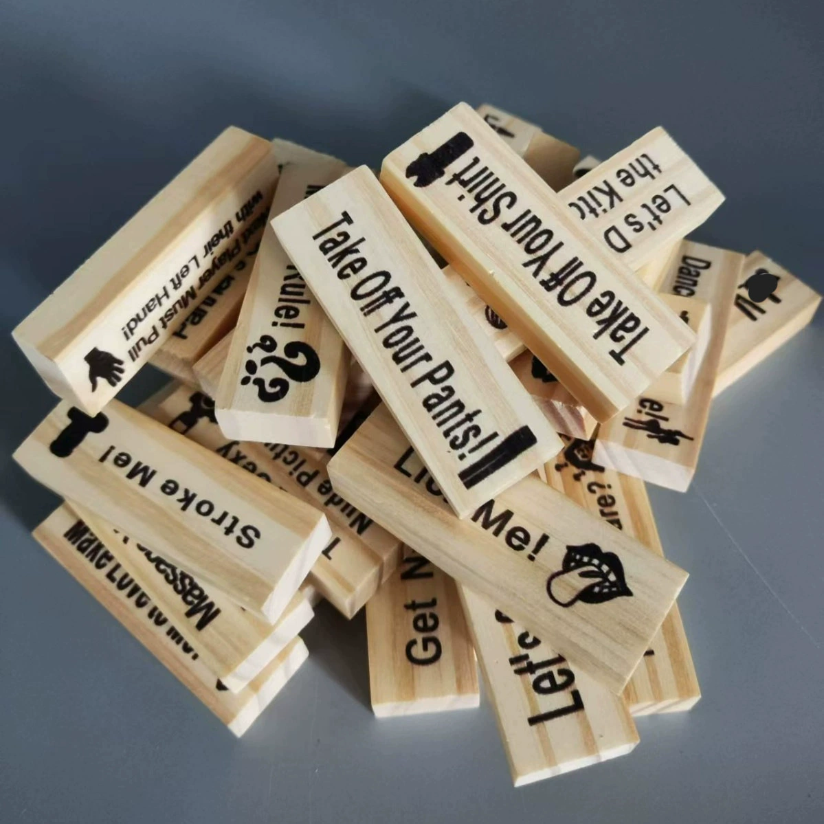 Трансграничный Amazon новый Block Tower Jenga Game пара знакомств строительный блок башня сложить музыкальную игру