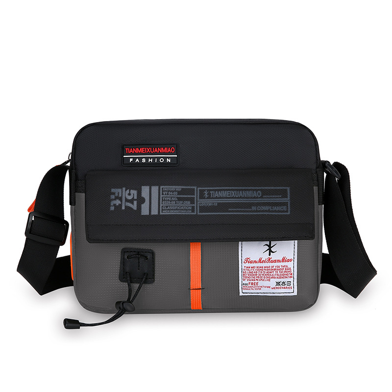 Bolso bandolera para hombre 2025 nuevo bolso deportivo ocio al aire libre todo-fósforo pequeño bolso cuadrado de cercanías moda bolso de hombro