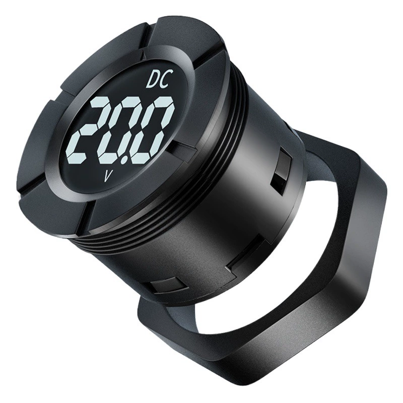 Измеритель мощности Peacefair с ЖК-дисплеем, цифровой вольтметр постоянного тока DC0-300V, высоковольтный, для автомобилей и электромобилей