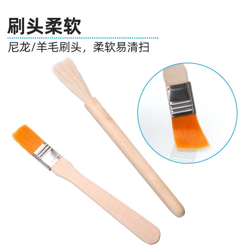 实验室毛刷 器械 天平刷 实验室清理毛刷 特价 中号|undefined