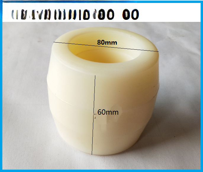 Fábrica original NOLI carretilla elevadora manual nylon poliuretano PU rueda hidráulica manejo piezas de buey de tierra cojinete original completo