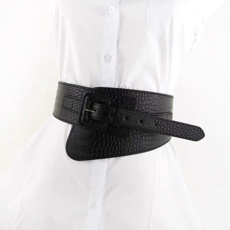 Ultra-breiter Taillengürtel Für Damen Modisches Accessoire Für Kleider_voghion.com