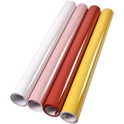 Cabinet self-adhesive paper furniture renovation waterproof thickened paint wallpaper pearlescent cabinet wardrobe solid color pvc wallpaper