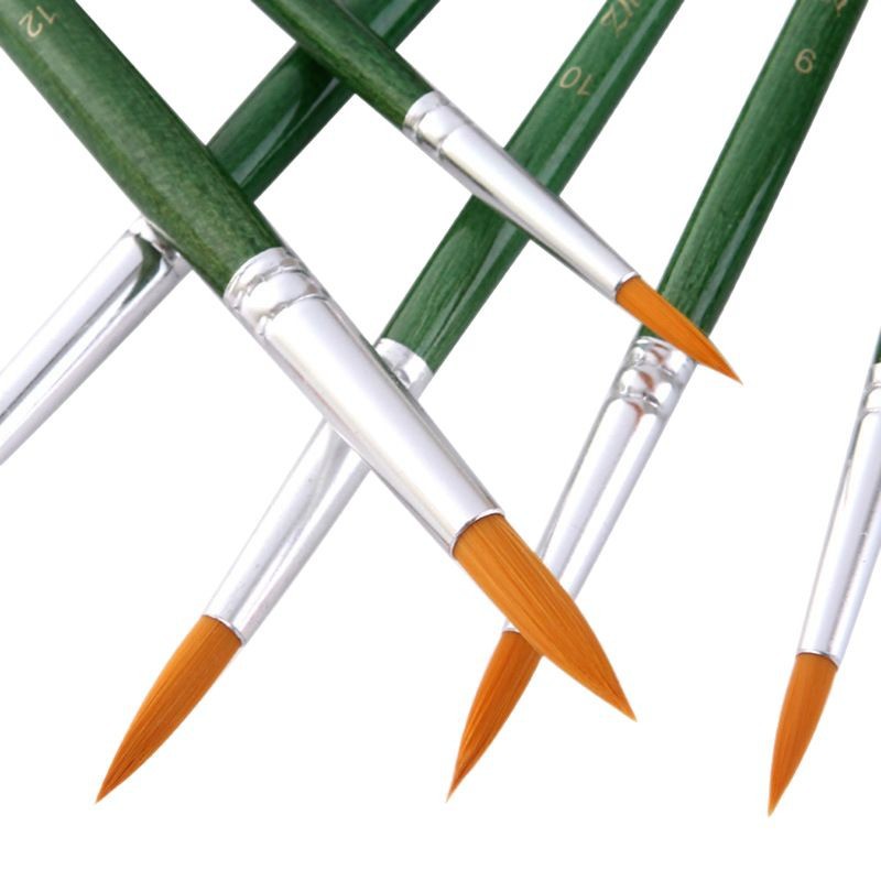 (Cross-border trading), transparent watercolour, brush, nylon children's set, liner, 12 pieces 5
