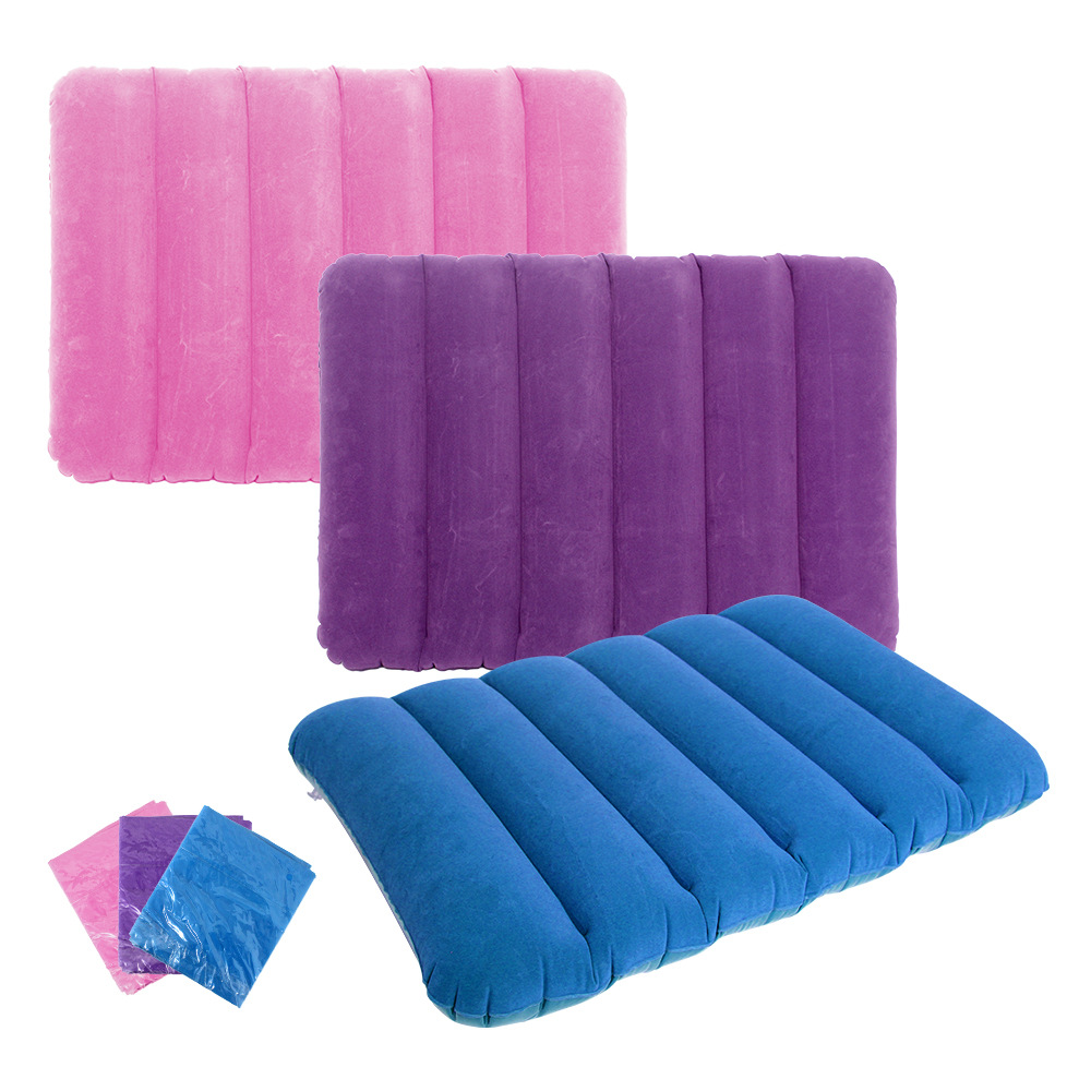 almohada de respaldo al aire libre almohada de viaje portátil almohada de respaldo de cintura almohada de abrazo plegable almohada de almuerzo almohada de dormir almohada inflable image 6