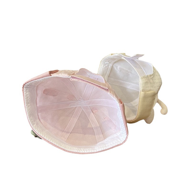 Bebé sombrero primavera y otoño Super lindo piel sombrero bebé sombrero para niños y niñas verano tapa delgada