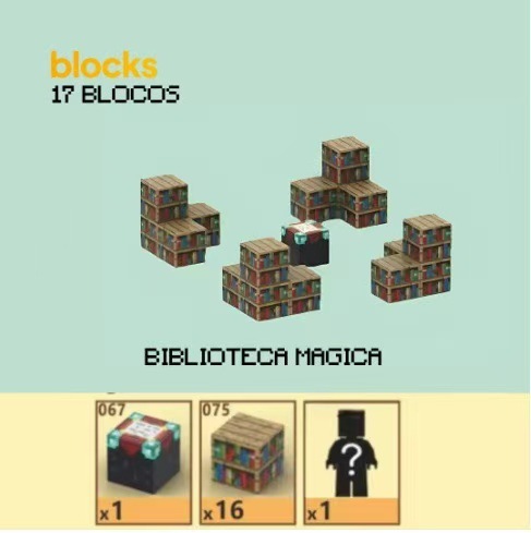 クロスボーダー マインクラフト コンストラクター 村長の家 磁気ブロック ビルディングブロックセット マグネットブロック STEMおもちゃ|undefined