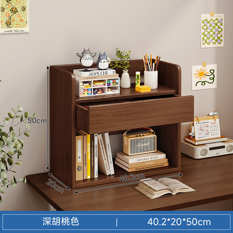 Estante de escritorio Estante de escritorio Estante de escritorio para el hogar de los estudiantes, almacenamiento de escritorio, gabinete pequeño de varias capas, estación de oficina, estante pequeño