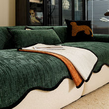 沙发垫四季通用2025新款意式轻奢高级感雪尼尔防滑客厅沙发坐垫子