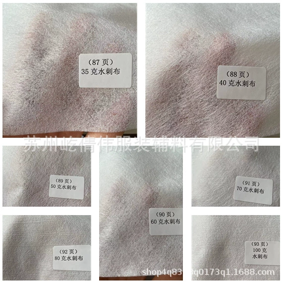 Простым перекрестным не-сплетенная спуньласе ткань одежды ткани подкладки домашнее хранение текстильной ткани упаковывая не-сплетенная спуньласе ткань