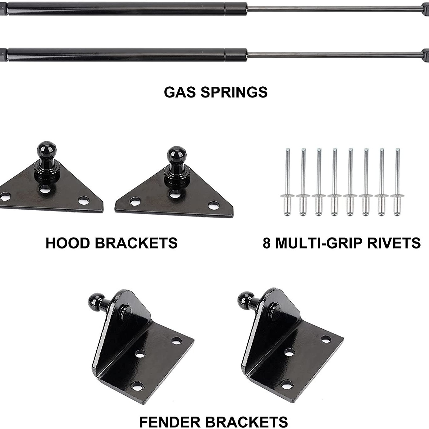 TACOMA HOOD 05-15款 机盖液压杆 丰-田塔科马引擎盖举升支撑杆