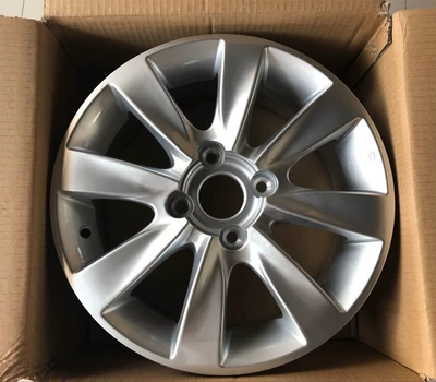 Suitable for Hyundai Reina wheel rims 14inch 16-inch 8-spoke aluminum alloy wheel rims Hyundai Reina Accent steel rims (Hub) - 14inch-wheel-hub-logo-cover-air-valve