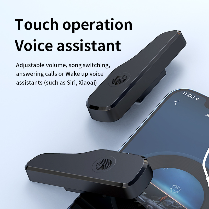 New Plug-in Glasses Adapter,Bluetooth Earphones, Ultra Long Battery Life,touch Operation, Flexible Answering,Compatible With Various Glasses_voghion.com
