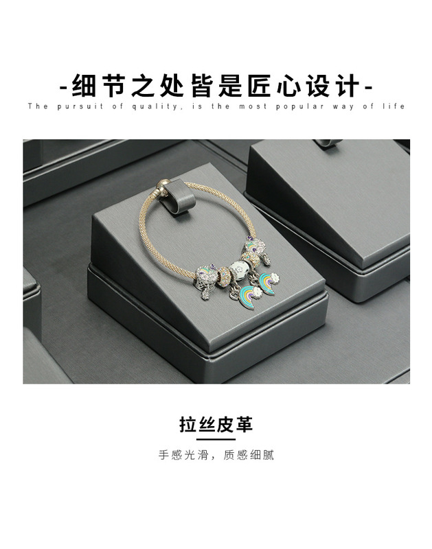 A015-(48-14)銀灰色拉絲平櫃展示道具-(旭躍)詳情