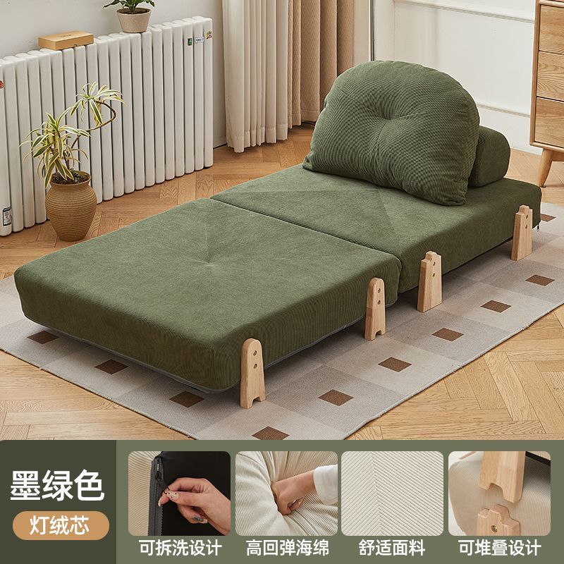豆腐ブロック レイジーソファ 畳 ダブル リクライニングと寝られる 小型 シングル 昼寝ソファベッド 人間犬小屋