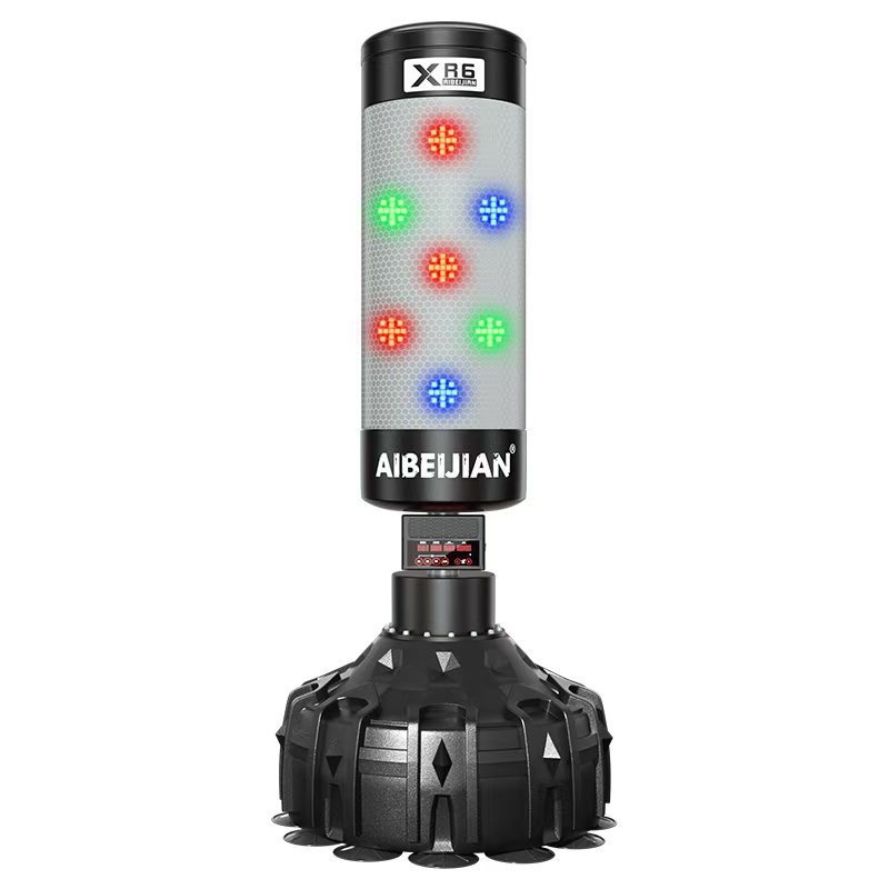 Aibei Jian Sanda tumbler vertical doméstico para adultos y niños Taekwondo entrenamiento columna de boxeo inteligente bolsa de arena de boxeo