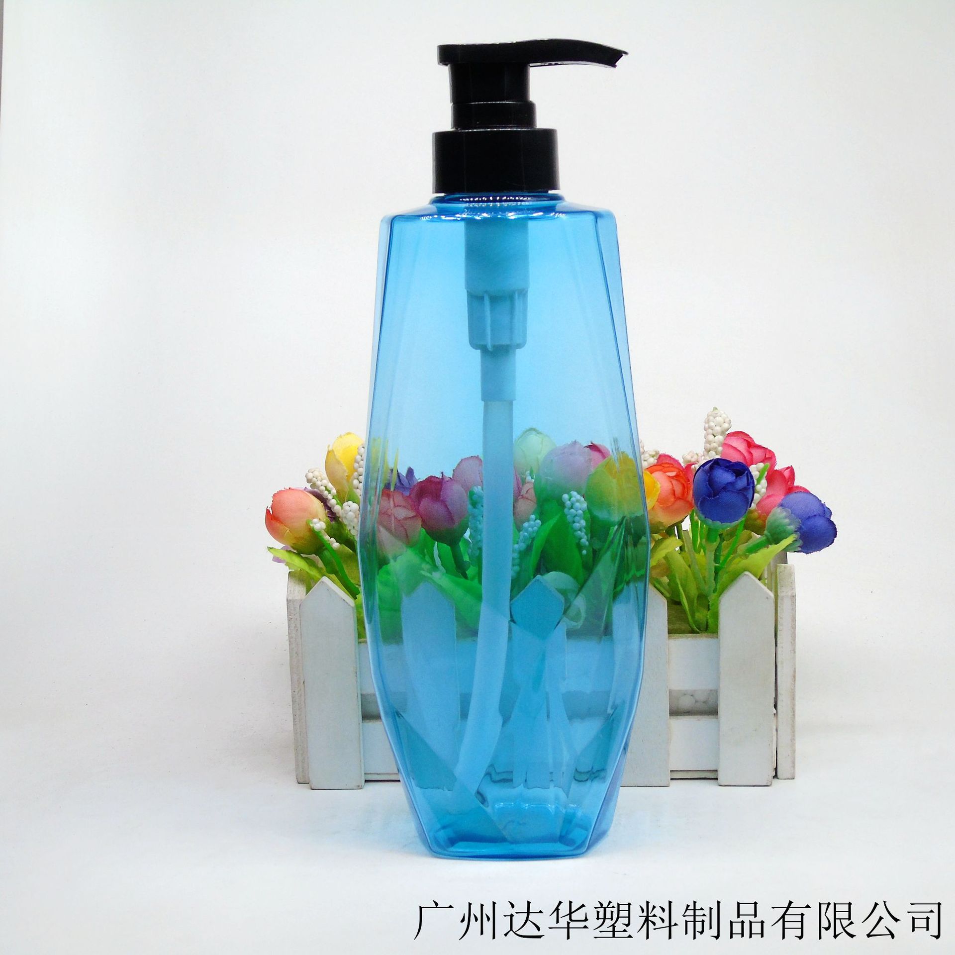 供应PET500ml 异形扁瓶 乳液分装瓶 日用品瓶 洗发水瓶 沐浴露瓶