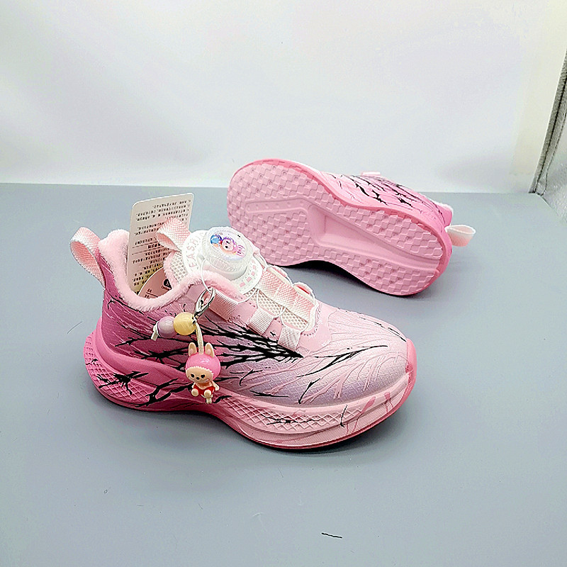 28-32 2025 nuevos zapatos deportivos para niños de tamaño medio y grande, zapatos de rotación ligeros para niños, zapatos de correr para niños