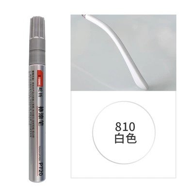for Paint Touch-Up, Non-Fading Paint Repair, Avtomobil boya qələmləri - 810-white