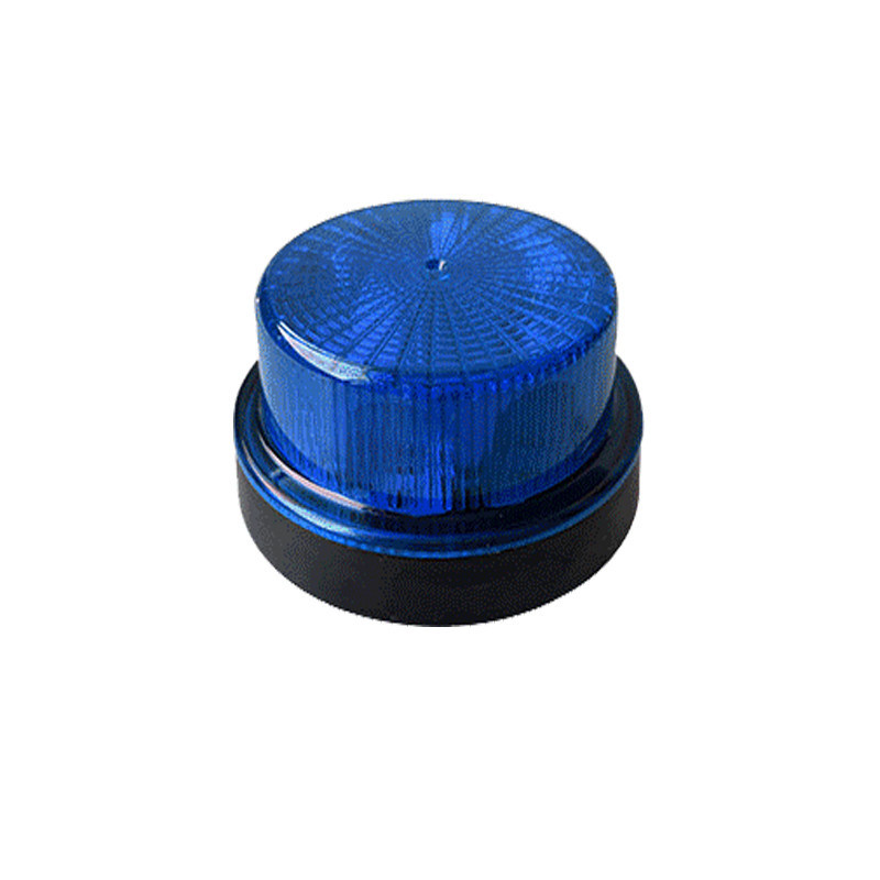 蓝色 12V24V通用LED频闪旋灯