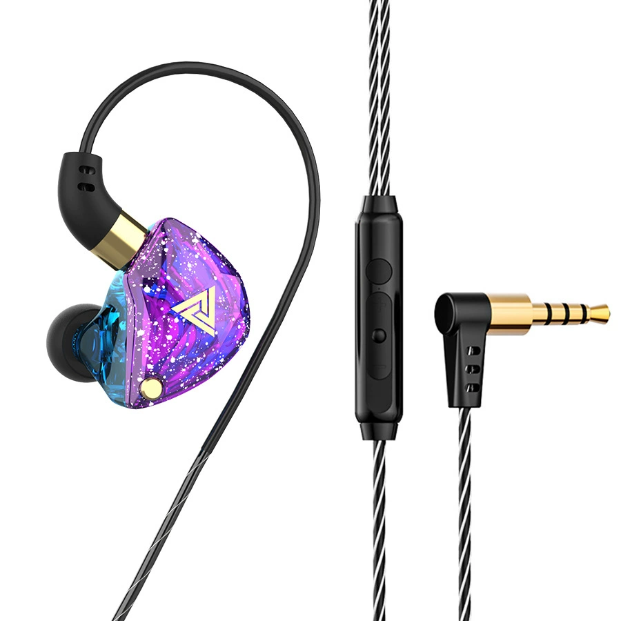 QKZ SK8重低音耳机 手机游戏 线控带麦 运动入耳式吃鸡耳机