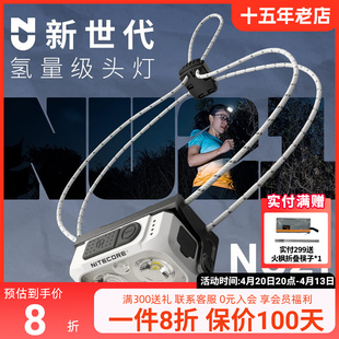 Free Shipping Nu21 Lightweight Cross-Country Running Hiking Headlight Charging Outdoor Camping Style Running Weightless Exploration