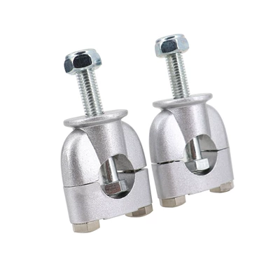 Off-Road Motorcycle Accessories Suitable for Honda Crf50 Xr Handlebar Clamp Mount Single Hole 22mm (Motosiklet ləvazimatları və aksesuarları) - 1-pair