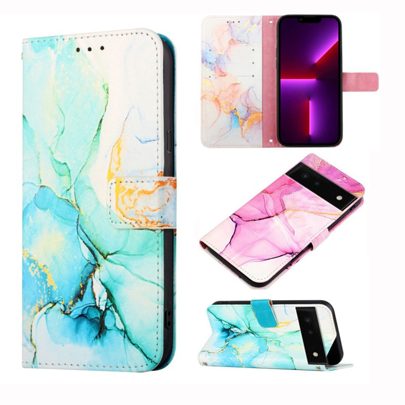 Suitable for Google Pixel7Pro Creative Splicing Marble Mobile Phone Case Nokia Nokia G50 Protective Cover