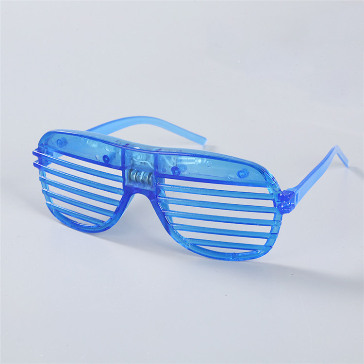 Obturas led gafas luminosas coloridas gafas flash para correr por la noche gafas fluorescentes gafas de luz fría