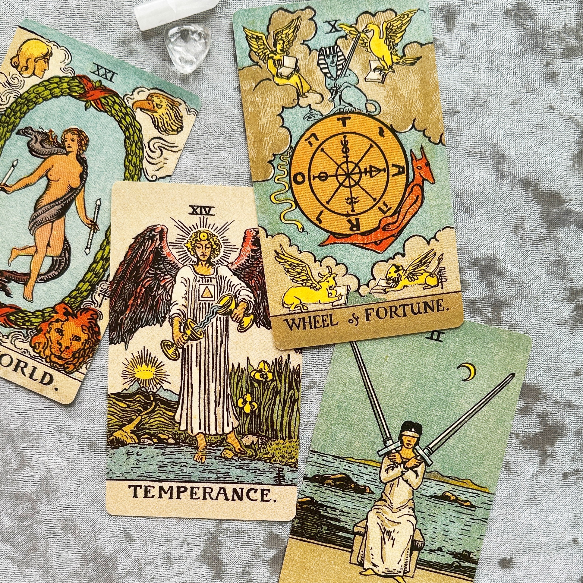 Imported Genuine Centennial Borderless Entry Level Taluo Waite Tarot Deck_voghion.com