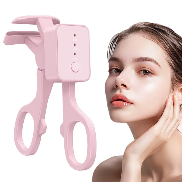 Cross-border electric eyelash curler, electric heating rechargeable eyelash curler, automatic eyelash curling device