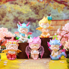 Eastern Mythical Beast Country Trend Style Cute Action Figure Surprise Blind Box Creative National Style Mini Decoration One-Time Order