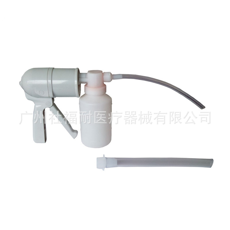 국경 간 뜨거운 판매 휴대용 조작 수동 흡입 장치 가정용 가래 흡입 장치 응급 처치 가래 흡입 장치 비상 액세서리