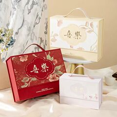 喜楽結婚中国式高級お土産空箱プレゼント箱婚約プレゼント喜糖果包装箱