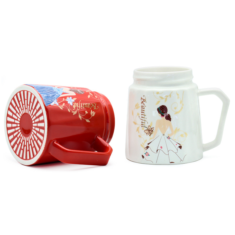 精致女人恒温杯