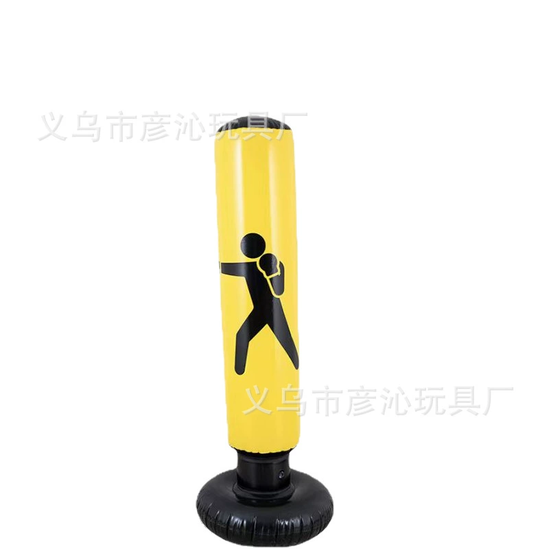 Polyurethane inflatable boxing sandbag for adults for gym for home use, roly-poly doll, increased thickness, anti-stress
