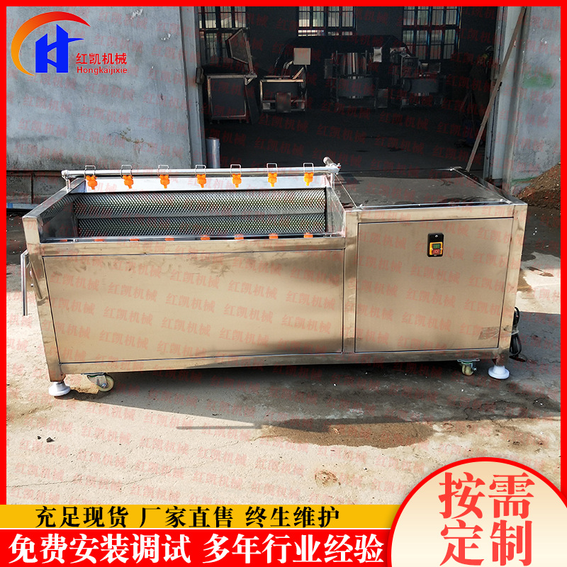 供应多功能毛辊清洗机 板蓝根毛辊清洗机 连续式高压喷淋清洗机