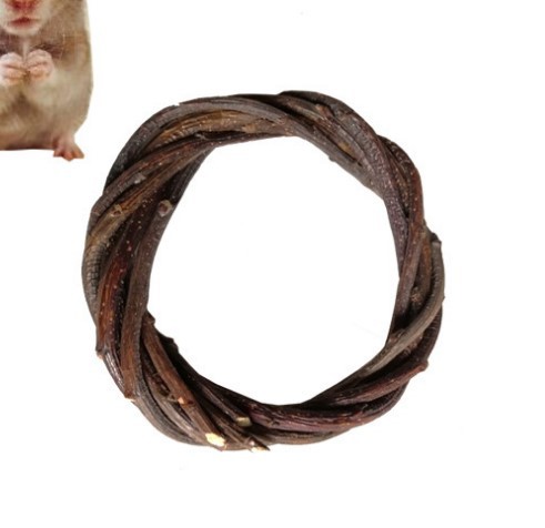 Set de Juguetes Molares para Mascotas Pequeñas de Madera Masticable para Hámsters image 49