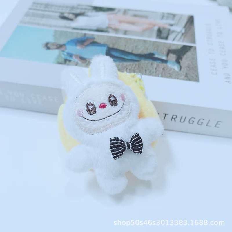 卡通毛绒小兔玛特公仔玩偶挂件少女零钱包卡包装饰钥匙扣珠链挂饰|undefined