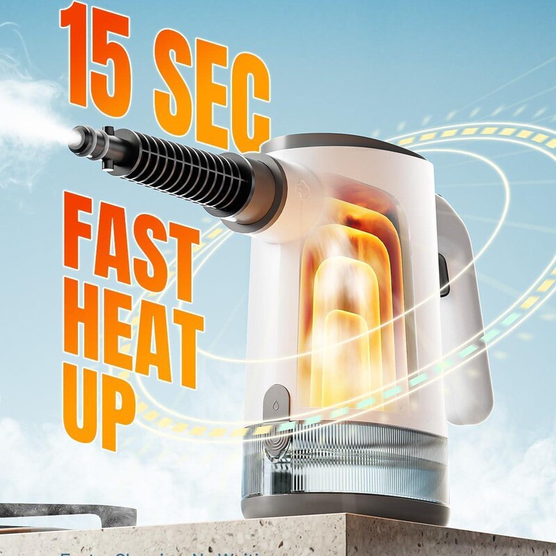 New Instant Heating Smart Screen-Controlled High-Temperature Steam Cleaning Machine for Cleaning Kitchen Grease New Instant Heating Smart Screen-Controlled High-Temperature Steam Cleaning Machine for Cleaning Kitchen Grease