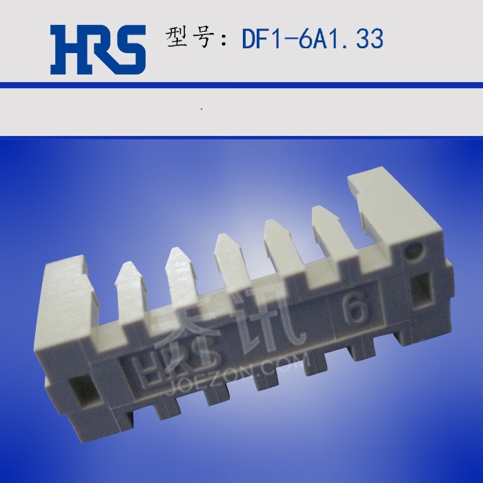 HRS DF1-6A1.33 hiroseñ�� ����������  6pin 24AWG �ֻ�