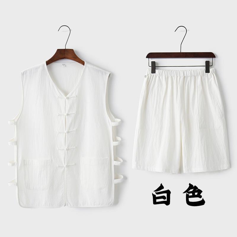 White suit, upgraded version of high-quality linen