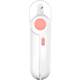 Pet nail clippers round head with nail grinder cat nail clippers dog Beauty nail clippers LED lamp cat nail clippers