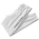 Водонепроницаемые летние эластичные дышащие белые штаны для влюбленных, защита от солнца