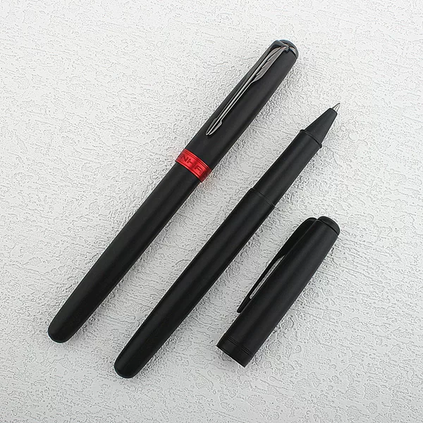 Jin Hao 75 Red Rhyme Black Business Office for Male and Female Students Writing Pen Ball Pen Ball Pen