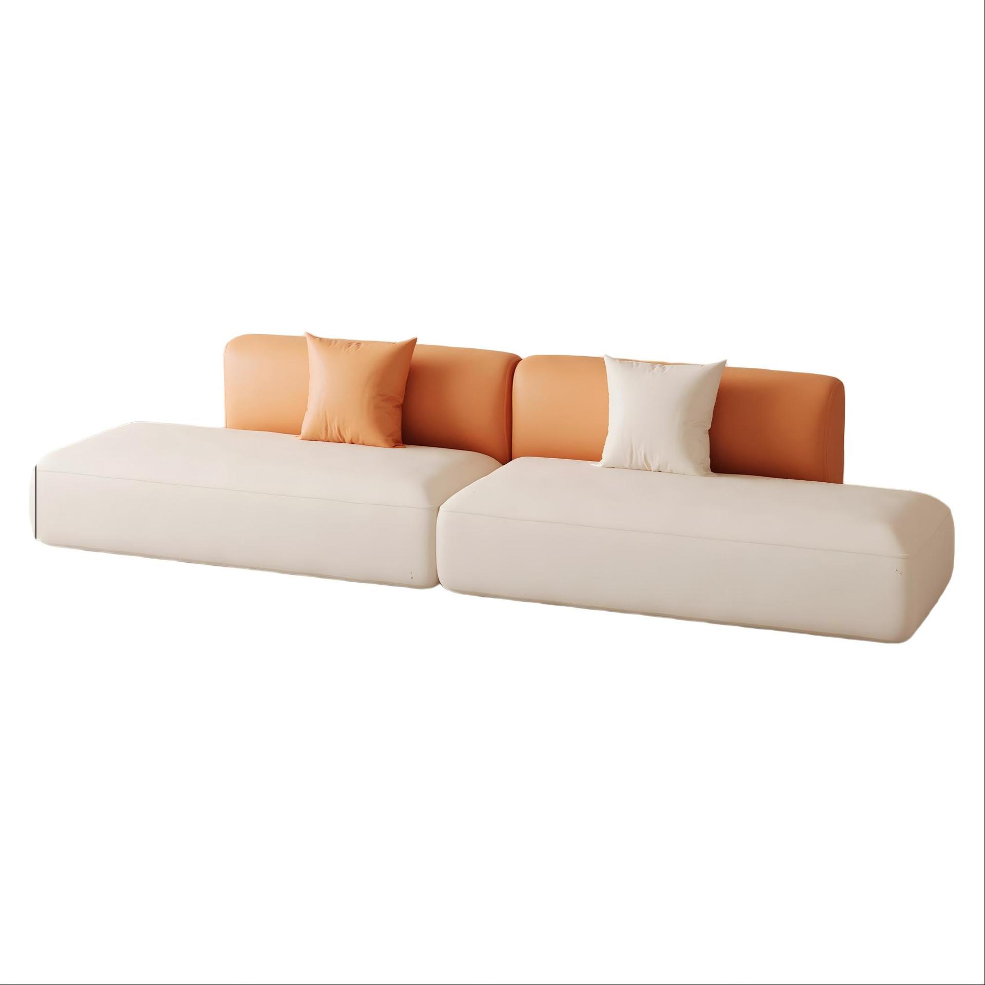 Sofá de oficina mesa de té combinación de recepción Negociación Tienda Hotel Tienda de ropa Negocio Oficina de lujo simple y moderna