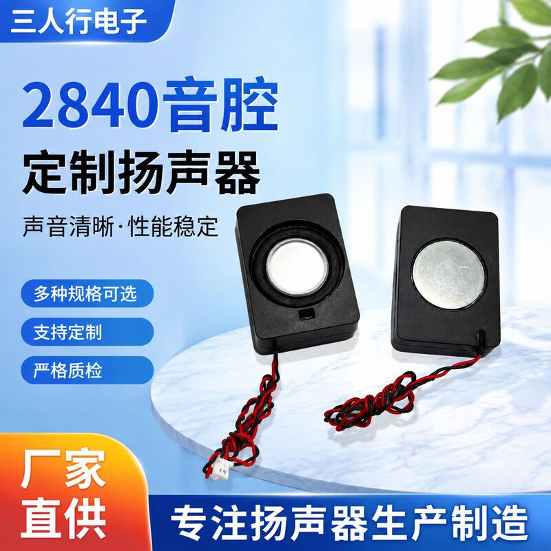 2840 Cavity Speaker 8Ω2W/4Ω3W Smart Home Voice Speaker 2840 Cavity Speaker 8Ω2W/4Ω3W Smart Home Voice Speaker