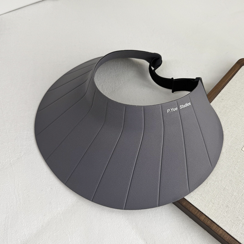 2025 nuevo sombrero para el sol de verano para mujer protección solar protección UV sombrero de techo vacío sombrero de ala grande protección UV sombrero para el sol marea