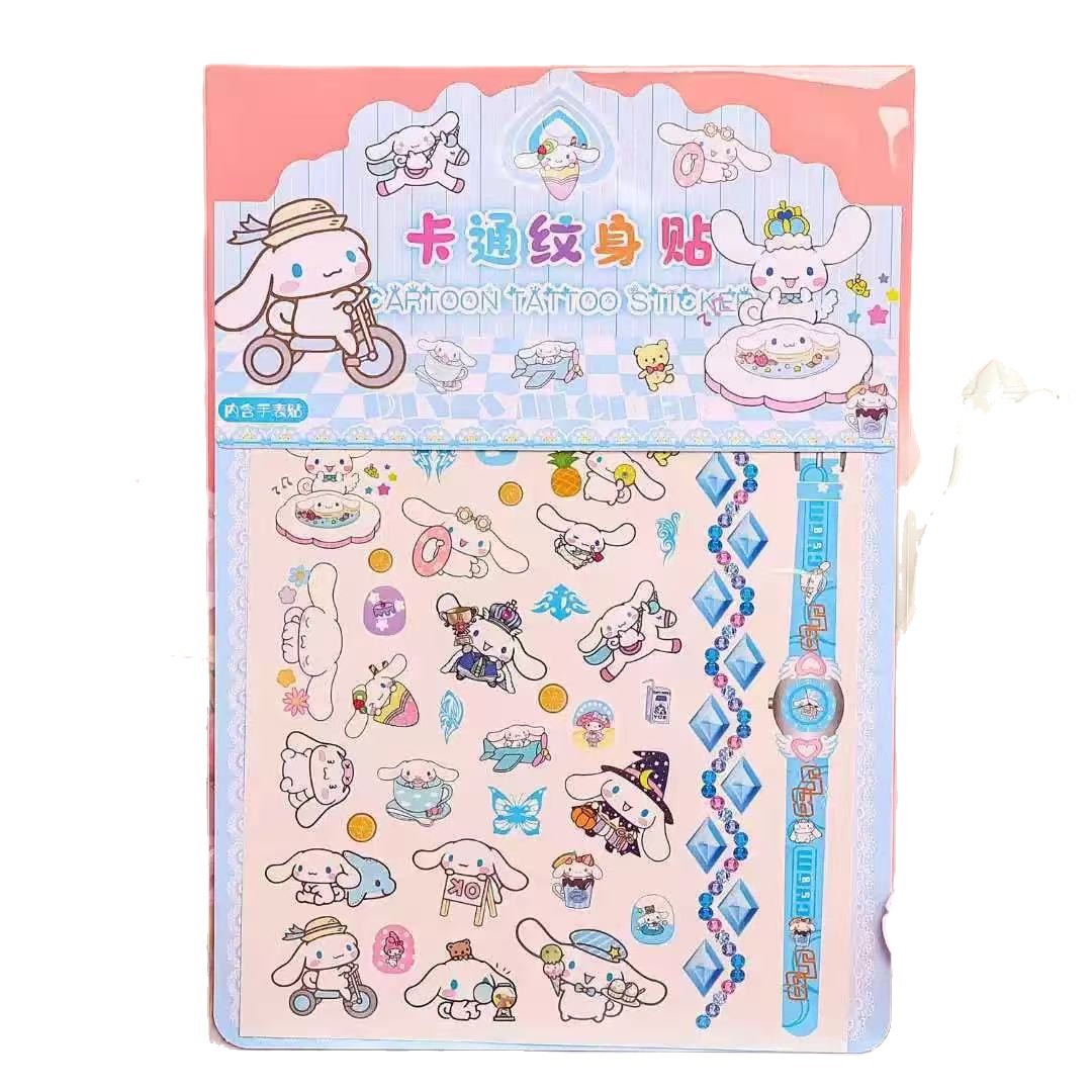 Juguetes para niños tatuajes pegatinas adorables pegatinas dibujos animados pegatinas decorativas bonitas interesantes creativas DIY jardín de infantes lotes de regalo